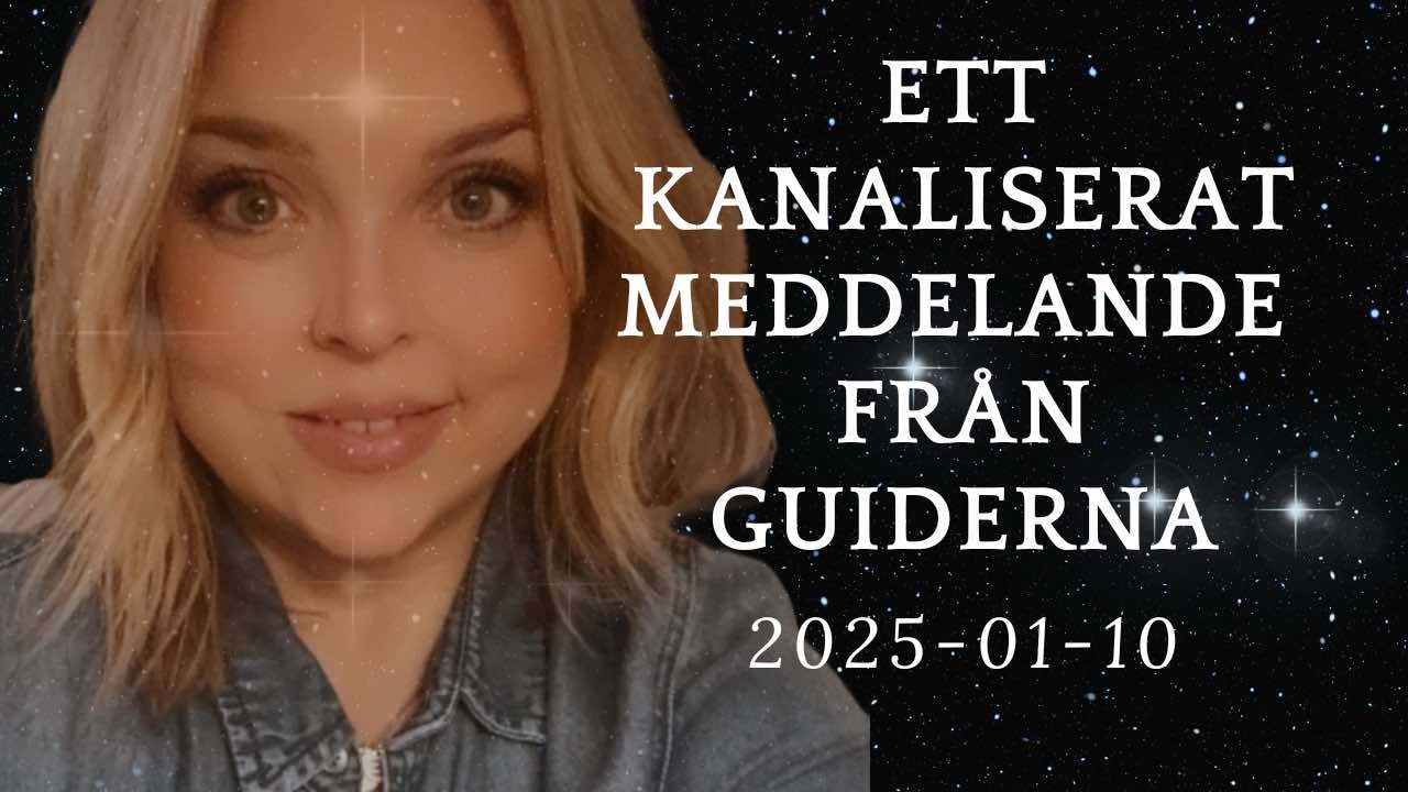 Anna Lilja - Kanaliserat meddelande från guiderna 2025 nr2